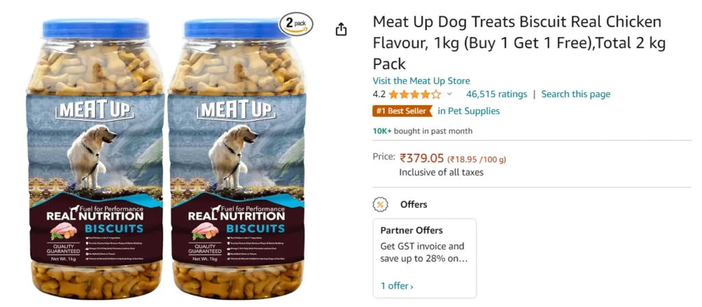 DogTreatsBiscuitRealChickenFlavour Dog+Treats+Biscuit+Real+Chicken+Flavour