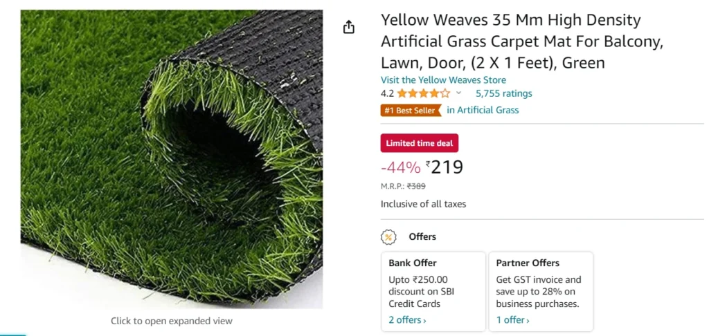 HighDensityArtificialGrassCarpetMat High+Density+Artificial+Grass+Carpet+Mat