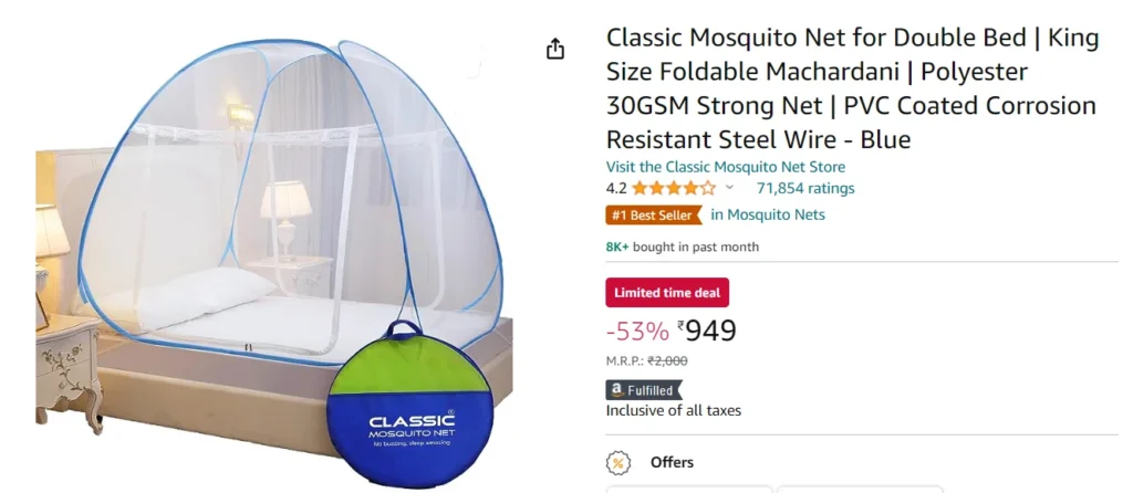 MosquitoNetforDoubleBed Mosquito+Net+for+Double+Bed