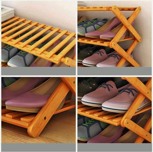 5-Layer Collapsible Shoe Rack