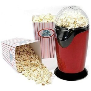 Aluminum Popcorn Machine, Household Electric Instant Popcorn Maker