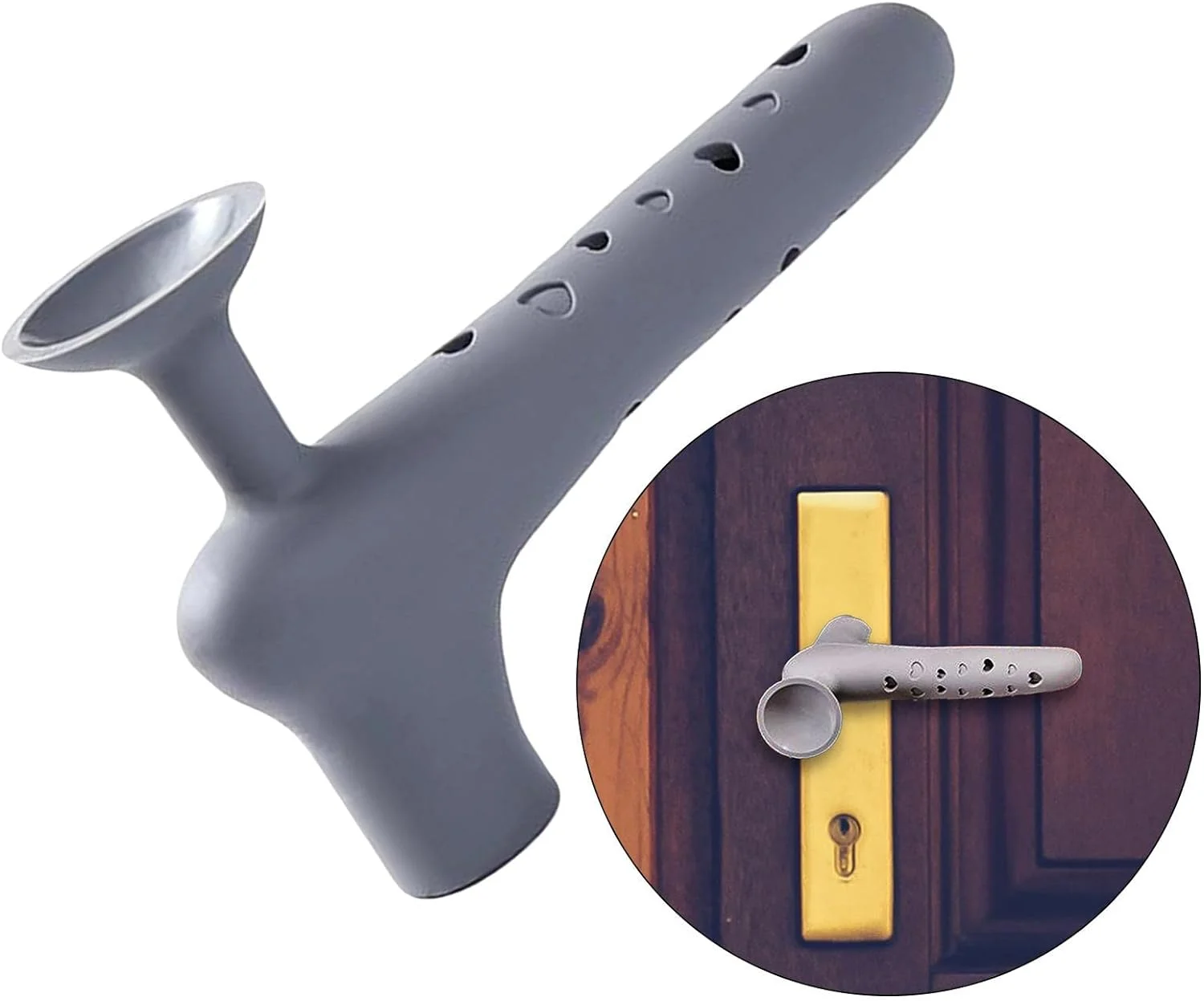 Door Stopper Door Handle Protector Doorknobs Case Silicone Door Knob Cover