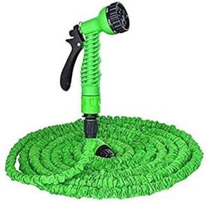 Expandable Garden Water Hose with 7 Function Spray Nozzle