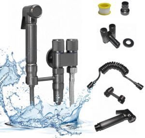 Handheld Wall Mounted Toilet Bidet Sprayer Set 2