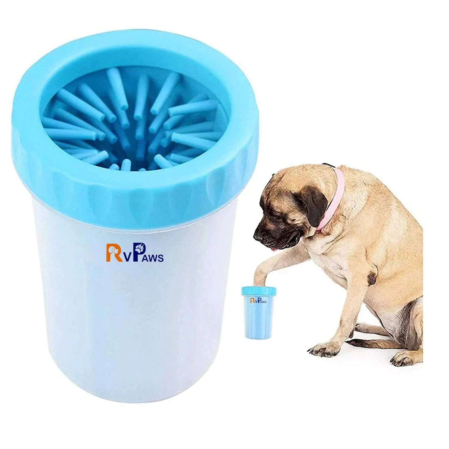 Paw Cleaner for Dogs. Pet Feet Cleaner Brush