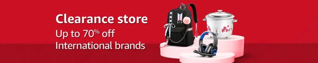 Amazon India Clearance Store