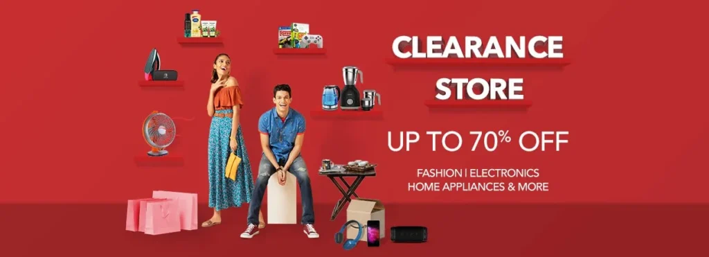 Amazon India Clearance Store