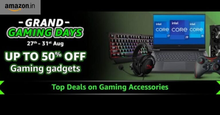 Grand Gaming Days On Amazon India